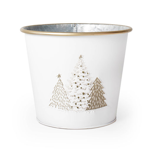 Christmas Tin Container