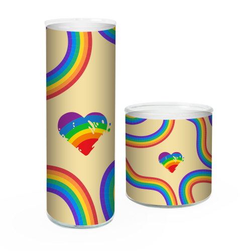 Pride Rainbow Print2Vase Insert