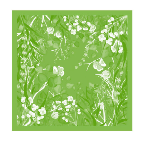 Painted Blooms Sheet