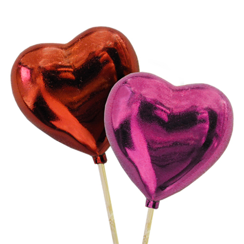 Metallic Heart Pick